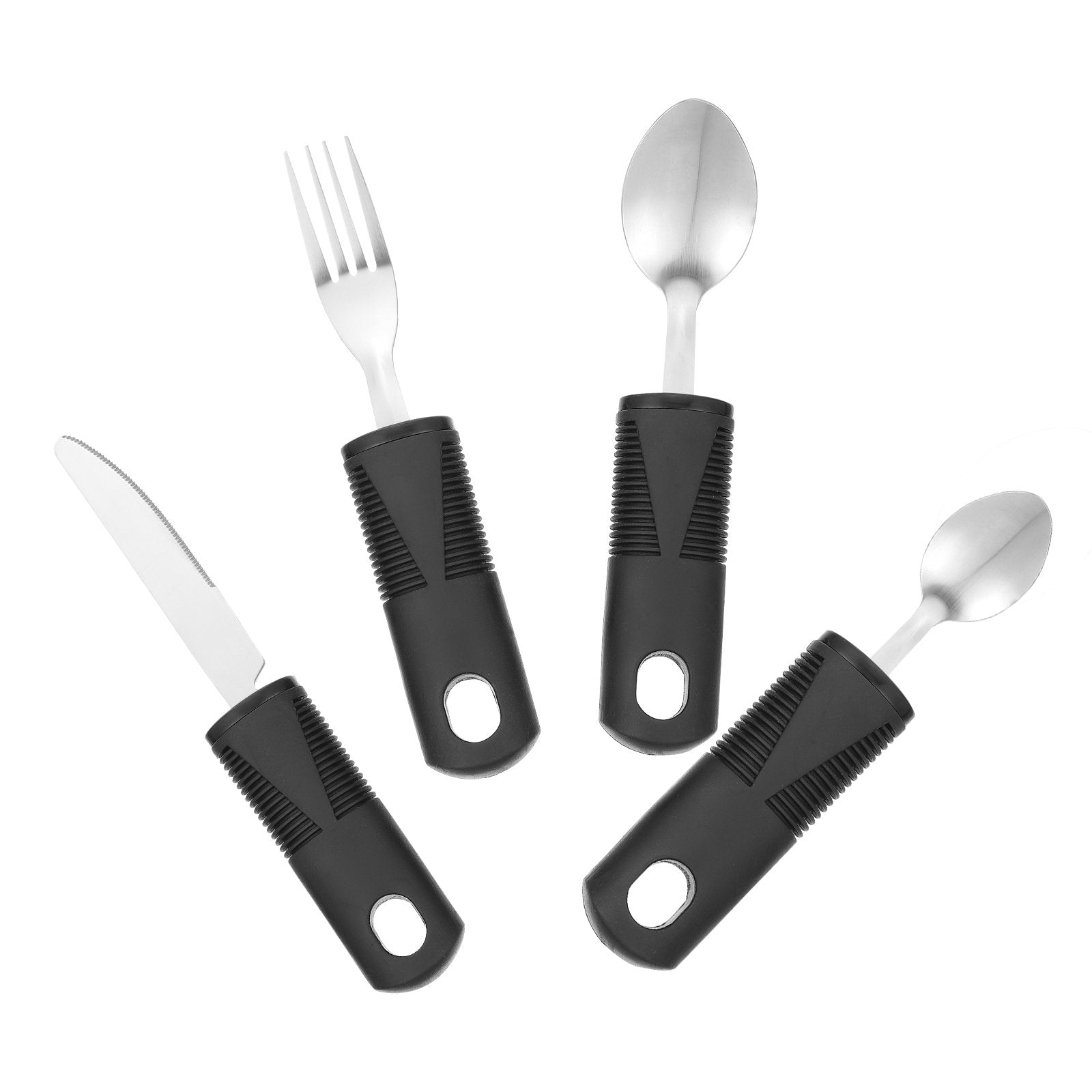 1 Set Rehabilitation Aid Tableware Portable Cutlery Elderly Disabled - TheraplayKids