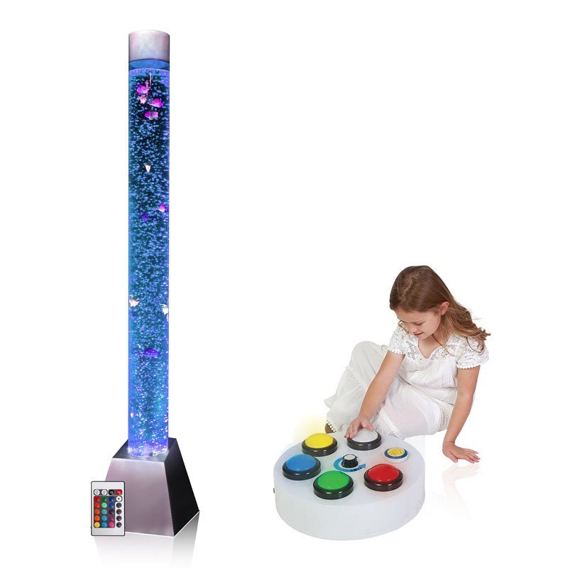 183cm Giant Sensory Colour Bubble Tube - TheraplayKids