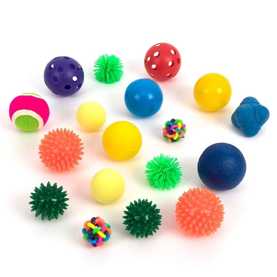 20 Balls Kit Multi Sensory - TheraplayKids