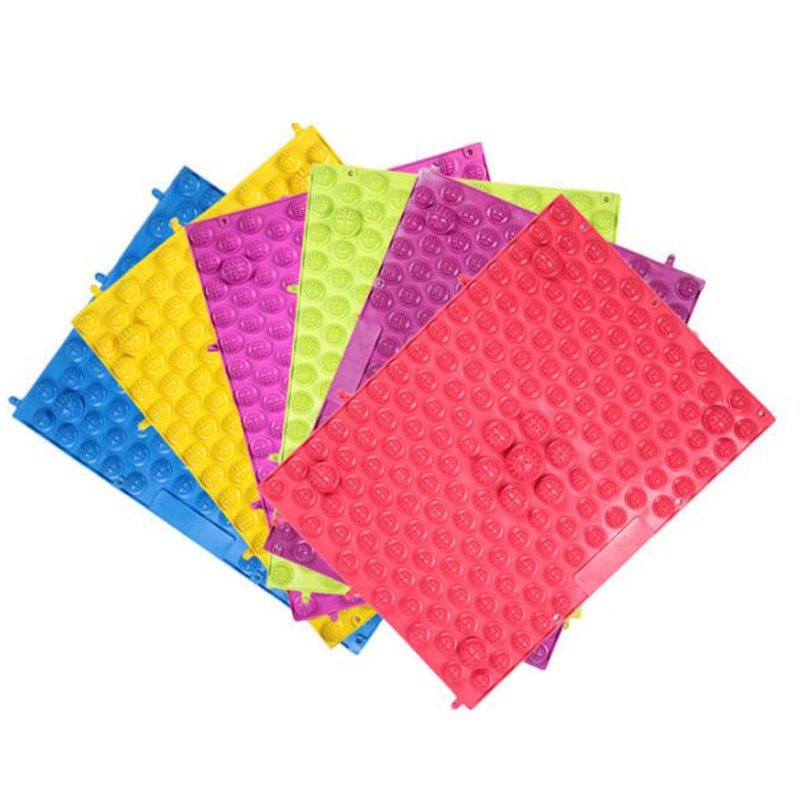 6Pcs Sensory Integration Toys Acupressure Therapy Foot Reflexology Mat - TheraplayKids