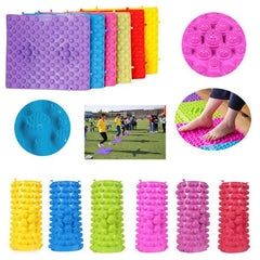 6Pcs Sensory Integration Toys Acupressure Therapy Foot Reflexology Mat - TheraplayKids