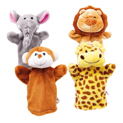 Assorted Pack of 4 Puppets - TheraplayKids