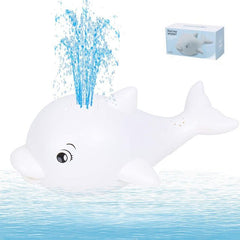 Baby Bath Toys Spray Water Whale LED Light Up Bath Toys for Kids - TheraplayKids