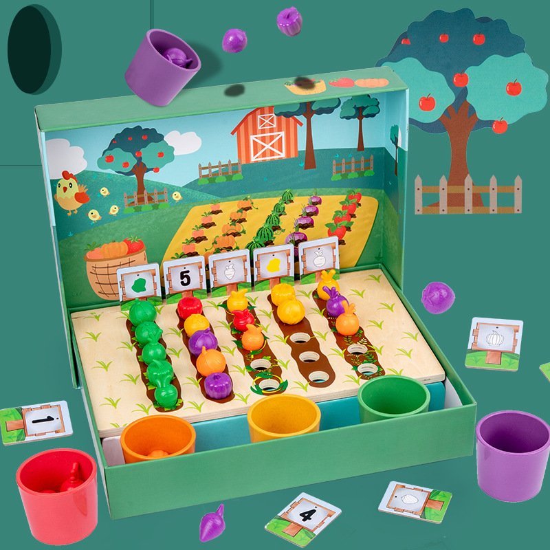 Baby Kids Color Classification Cup Toys Montessori Early Education - TheraplayKids