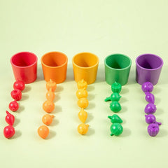 Baby Kids Color Classification Cup Toys Montessori Early Education - TheraplayKids