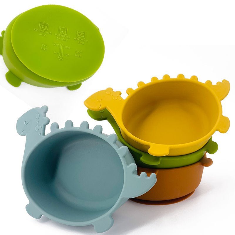 Baby Learning Feeding Bowl Kids Plate Suction Bowl Baby Plate Kids - TheraplayKids