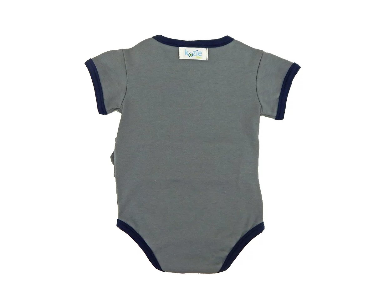 Boys Kozie Medical and G-Tube One-piece Bodysuit - The Charlie - TheraplayKids