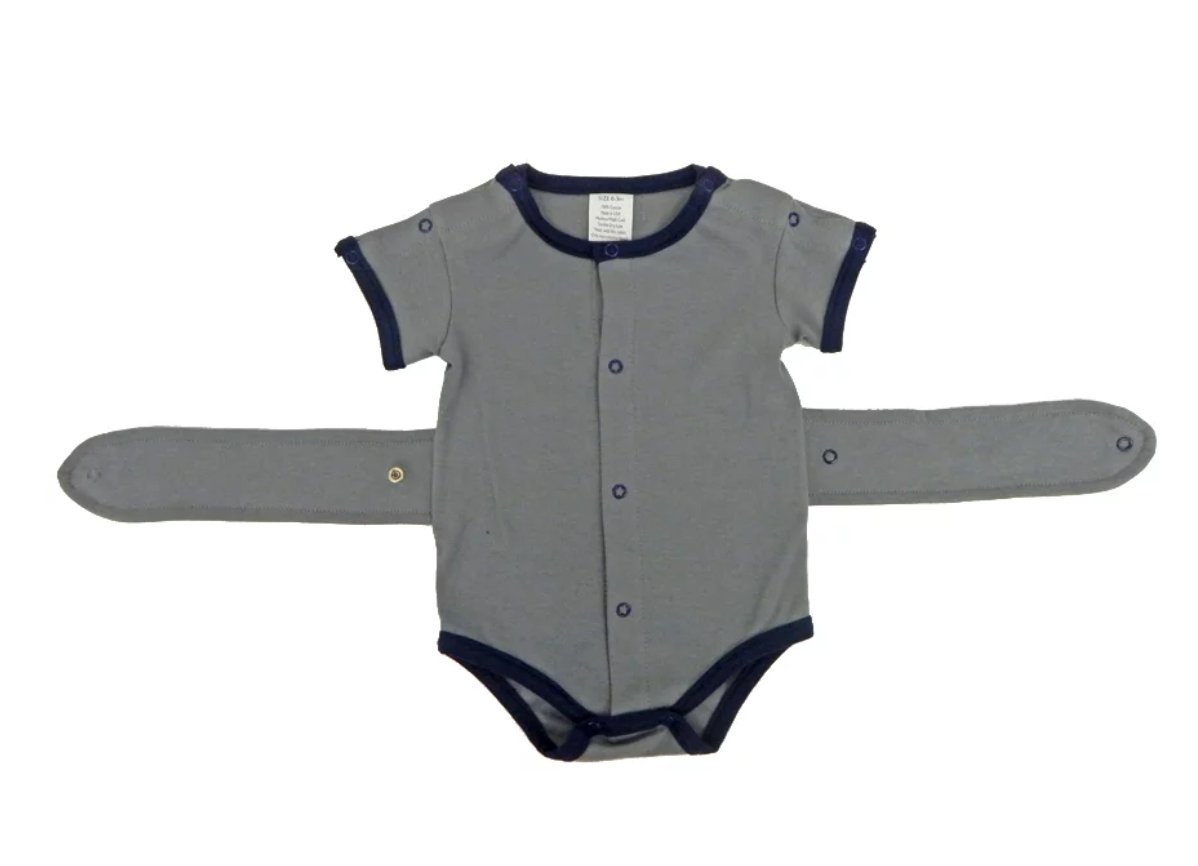Boys Kozie Medical and G-Tube One-piece Bodysuit - The Charlie - TheraplayKids