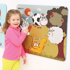 Childrens Wallboard Animal Textures - TheraplayKids