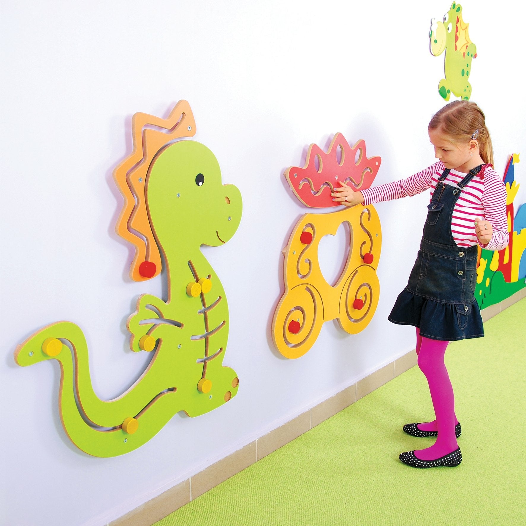Dragon Sensory Wall Panel - TheraplayKids