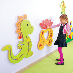 Dragon Sensory Wall Panel - TheraplayKids