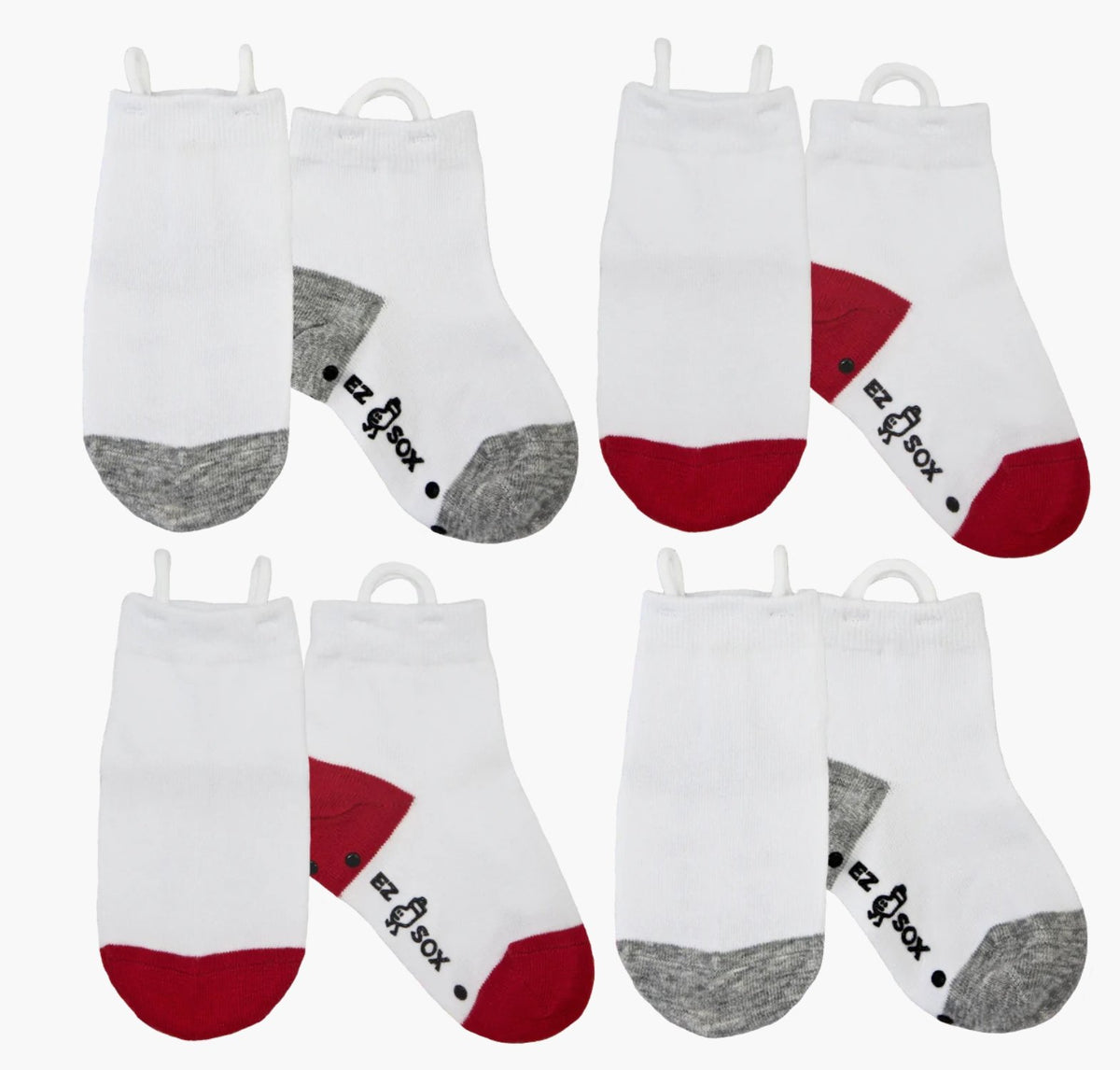 EZ SOX Socks-4pk - TheraplayKids
