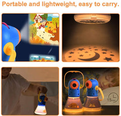 FancyWhoop Multifunctional Story Projection Flashlight Torch - TheraplayKids