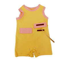 Girls Kozie Medical and G-Tube One-Piece Shorts - The Olivia - TheraplayKids