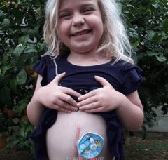 G/J TUBE PADS - MADE FROM WINNIE THE POOH FABRIC - TheraplayKids