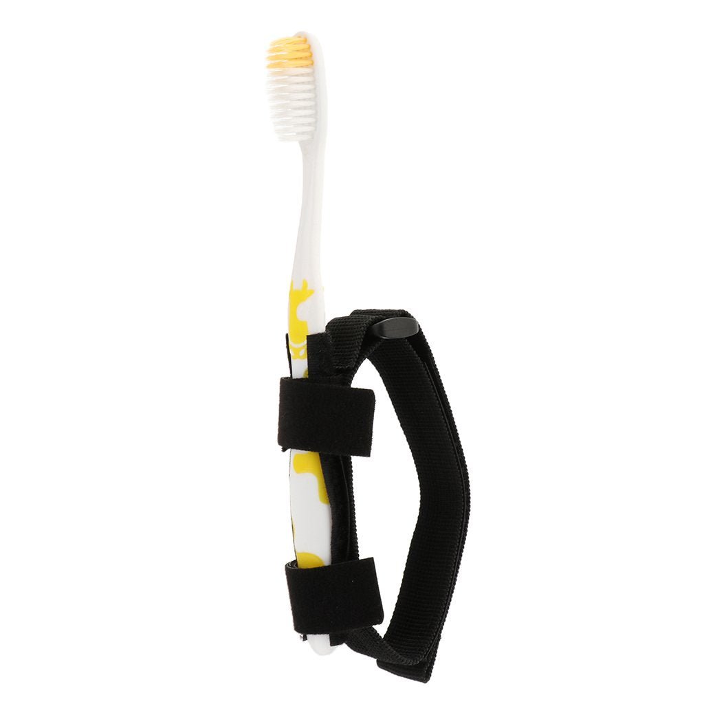 Hand Strap Cuff Toothbrush For Hand Tremors Arthritis Elderly Daily - TheraplayKids