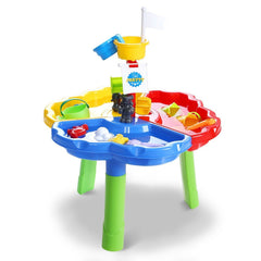 Keezi Kids Beach Sand and Water Sandpit Outdoor Table Childrens Bath