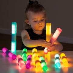 Light up Glow Spheres, Cylinders and Bricks