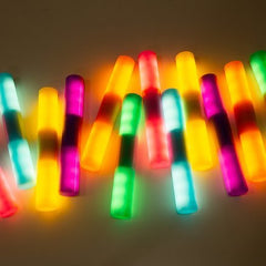 Light up Glow Spheres, Cylinders and Bricks