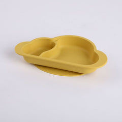 Lovely Cloud Baby Bowl With Suction Cup Baby Feeding Food Tableware