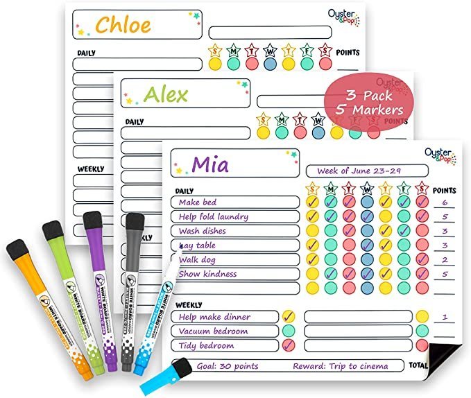 Magnetic Chore Chart