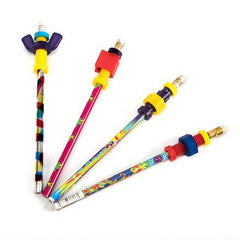 Pencil Fidget Toppers 4pk