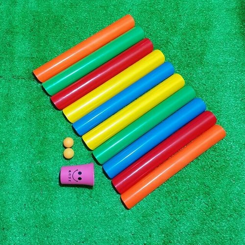 Pipe Ball Game Challenge Connect Delivery Bars Outdoor Games - TheraplayKids