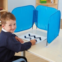 Pop Up Concentration Desk Barrier