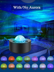 Projector Starry Sky/Moon/Water Ripple Bedroom Led Night Lamp USB
