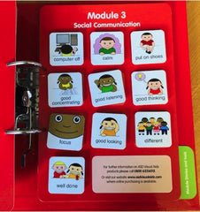 School Communication Folder with 80 symbols - TheraplayKids