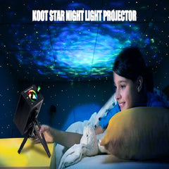 Starry Sky Projection Lamp Music Stage Lighting Water Pattern Night - TheraplayKids