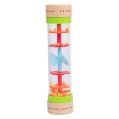 Wooden Simulated Rain Sound Board Hourglass Baby Orff Musical Sensory - TheraplayKids